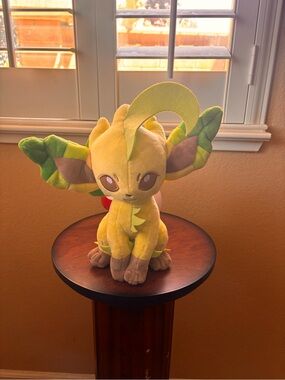 3rd Round Pokémon official licensed Leafeon Plush